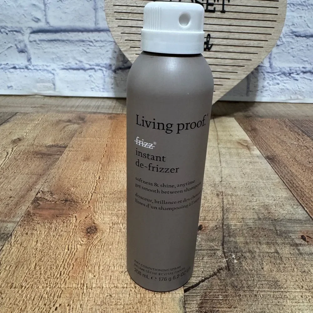 Living Proof No Frizz Instant De-Frizzer Dry Conditioning Spray new unused